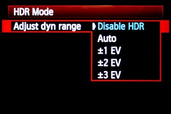 Adjust HDR